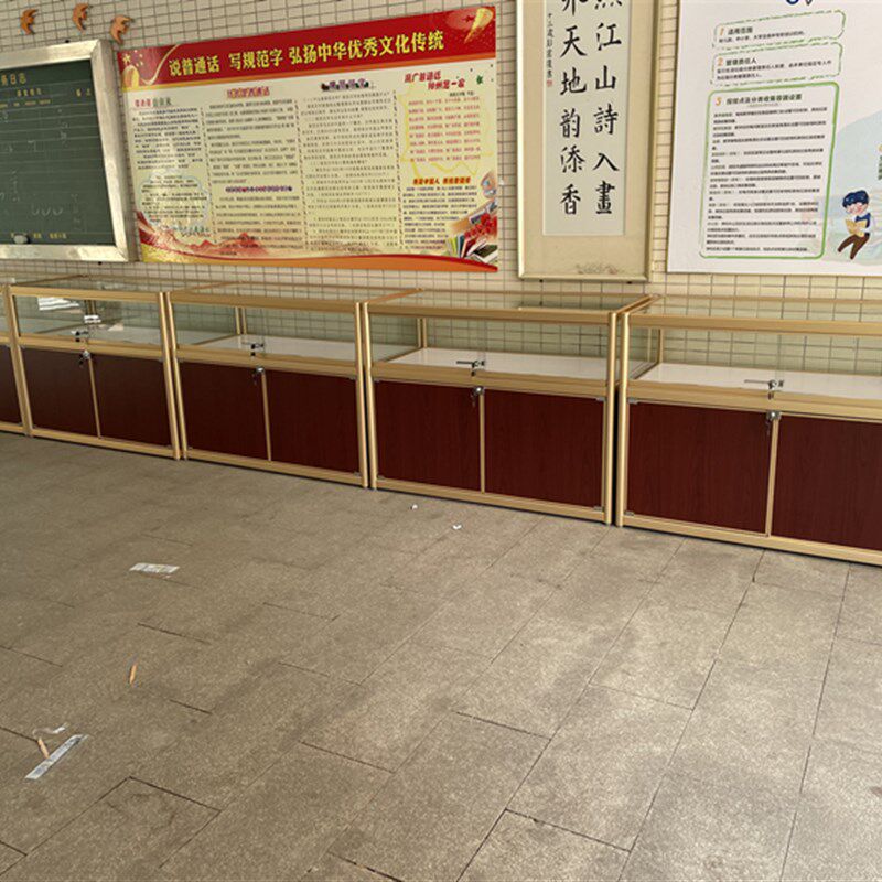 玻璃展示柜珠宝饰品首饰展柜手机柜台商用透明产品陈列柜货架烟柜