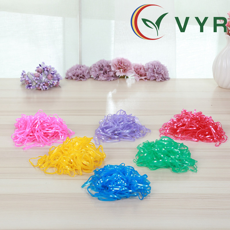包邮4024TPU橡皮筋VYR橡胶圈橡皮圈牛皮筋发饰头饰高弹力 一包2斤