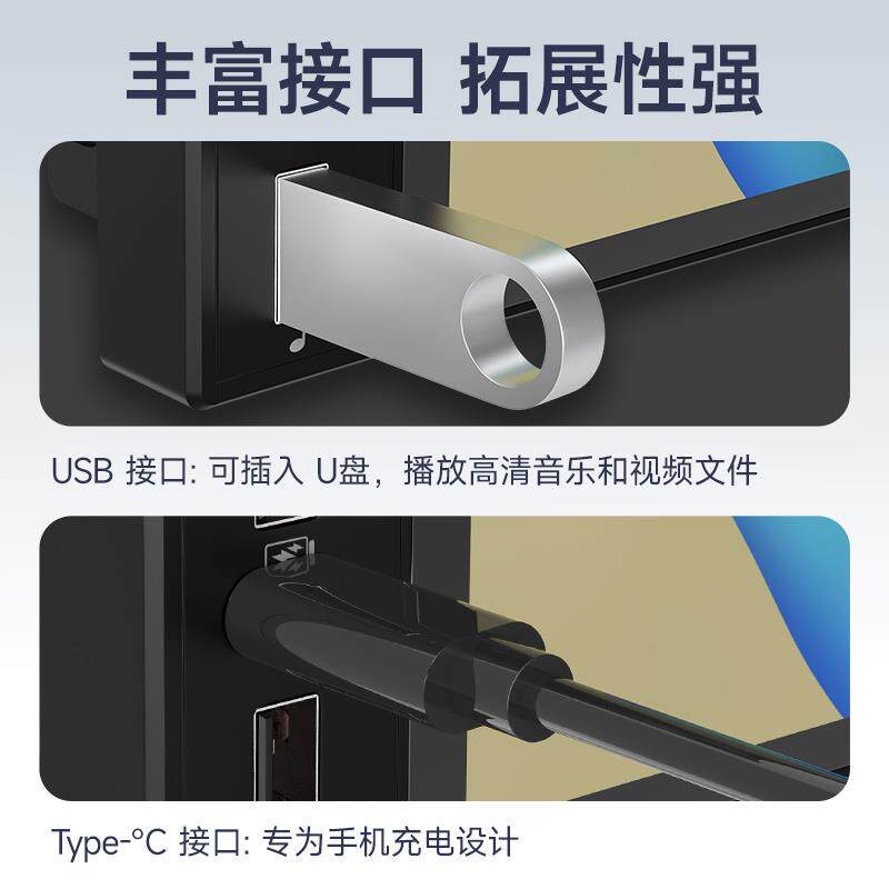 6寸大屏无线carplay车载MP5播放器蓝牙12V24V货车通用宽屏导航