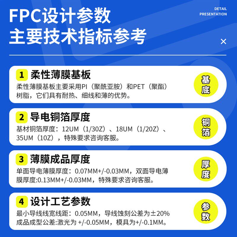 FPC软排线加急打样柔性PCB转接板抄板软板定制电极贴片设计