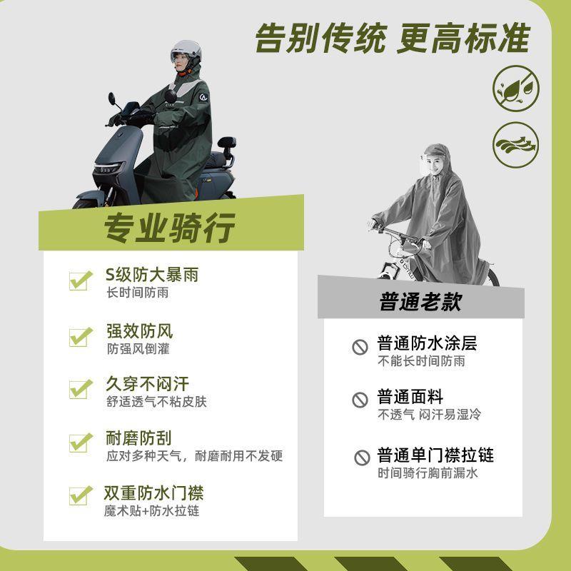 山地自行车雨衣骑行女男款轻薄全身防雨便携透气学生单人骑车雨披