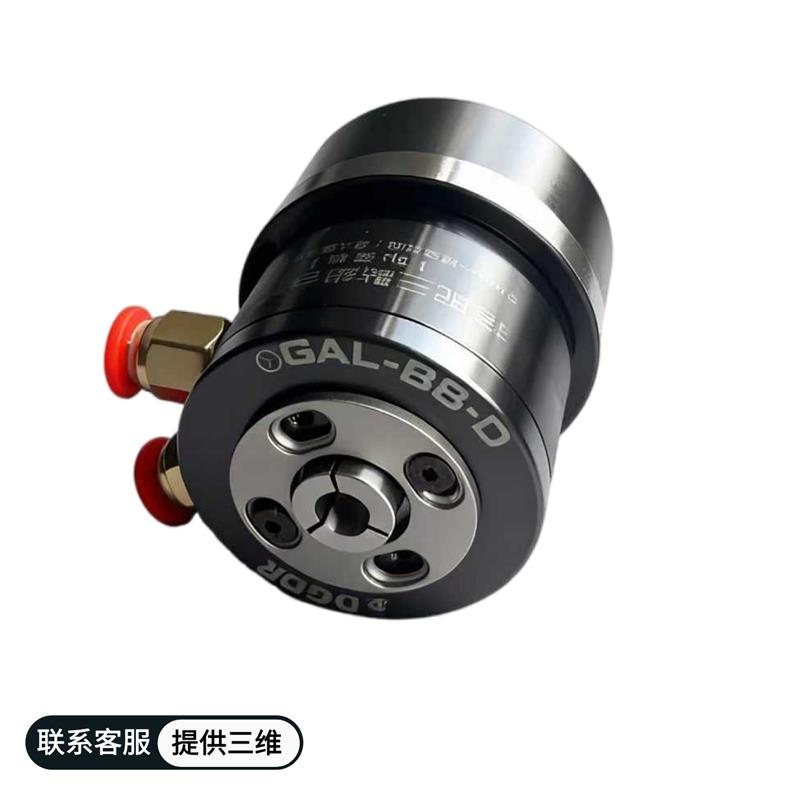 迷你高精气动旋转卡盘夹具GAL-B8-D磨床自动化检测夹具快速夹头