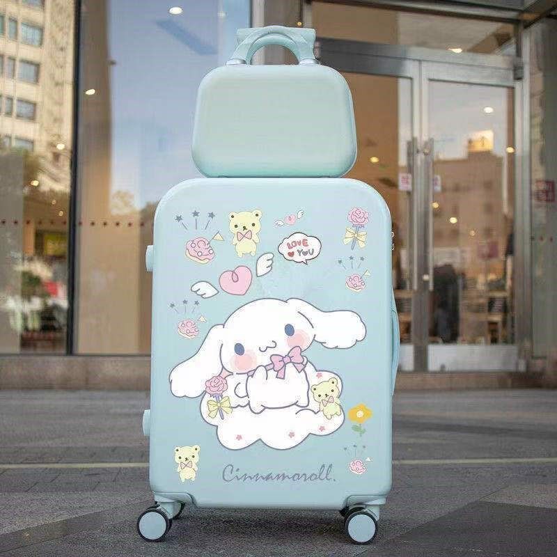 玉桂狗行李箱女学生箱子拉杆箱密码箱耐用旅行箱登机箱子母箱