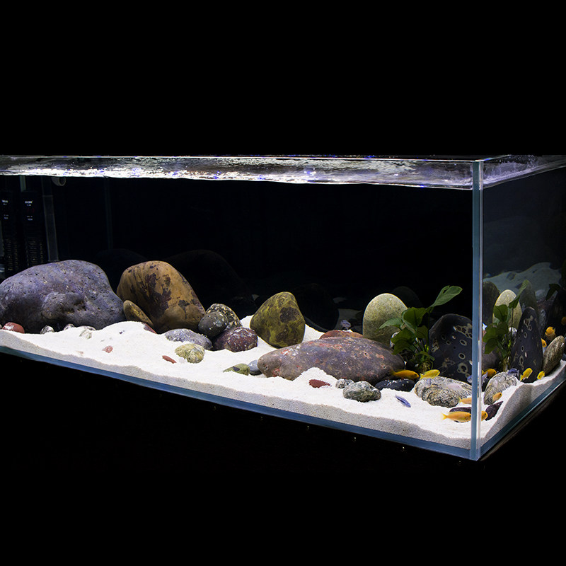 鹅卵石鱼缸造景套餐组合三湖草缸原生缸南美缸龟缸水族缸造景装饰