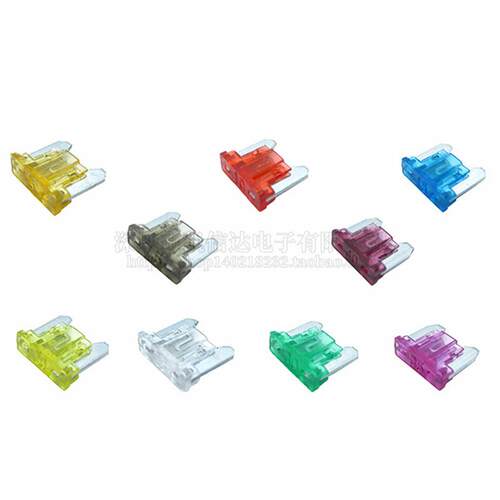 300PCS 汽车保险丝套装2A-40A中号小号迷你汽车保险丝插片32V盒装