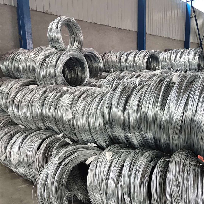 热镀锌钢丝16号12号10号农业用钢丝镀锌防锈钢丝大棚葡萄树搭架丝