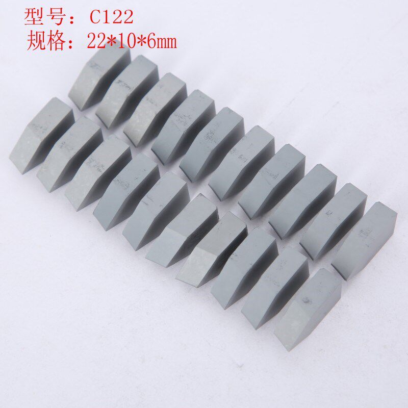 硬质合金焊接刀头外螺纹尖刀车刀YG8YT14YT15YW1YW2 C120C122C125