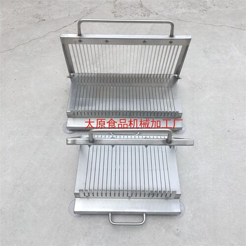 手动凉皮机切片加厚不锈钢锋利割刀小型器械午餐肉火腿肠鸭血豆腐