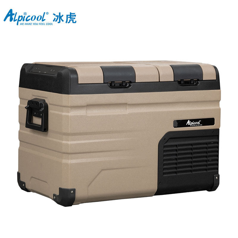 双门冰虎车载冰箱24V货车车家两用压缩机制冷汽车车用专用小冰箱