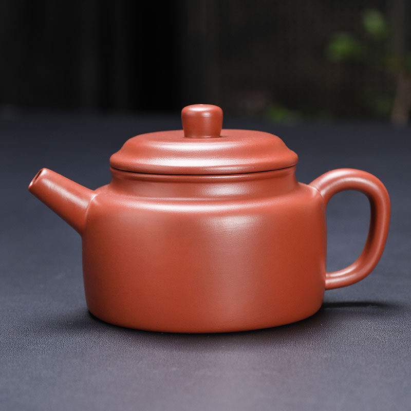 原矿宜兴手工朱泥紫砂茶壶单壶大红袍西施泡茶壶陶瓷家用茶具套组
