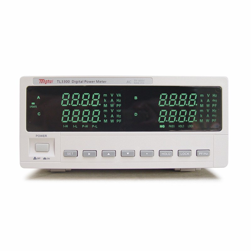 同惠TL3300电参数测量仪 数字功率计电量仪 功率表待机功耗测试仪