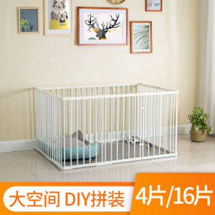 狗笼子猫笼别墅大中小型犬宠物围栏狗狗围栏栅栏室内隔离门栏铁笼
