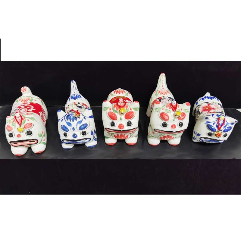 好客山东 五虎瓷叫虎小夜灯护眼灯叫叫虎充电床头灯睡眠文创礼品