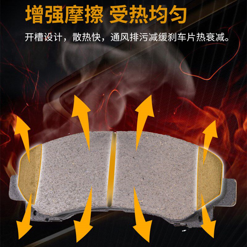 适配奇瑞E3 A3 A515 A516 风云2 旗云2 3 5艾瑞泽 前后陶瓷刹车片