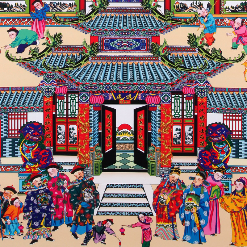 丝绢布的供奉老祖宗家谱挂画卷轴式家堂轴子族谱宗谱图小号挂轴画