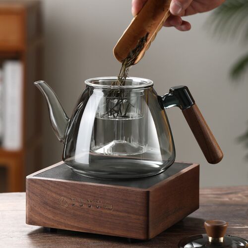 玻璃泡茶壶煮茶壶耐热电陶炉专用单壶大容量养生壶烧水壶茶壶套装