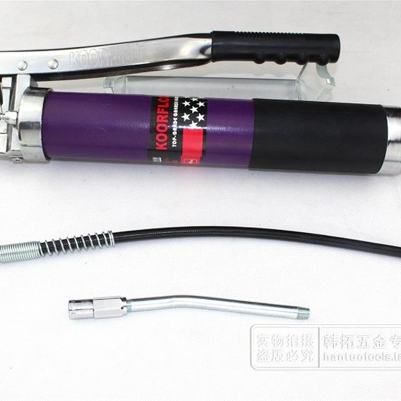 富宇黄油枪手动紫色双压杆小松800cc重型专用润滑机注油器FY-218