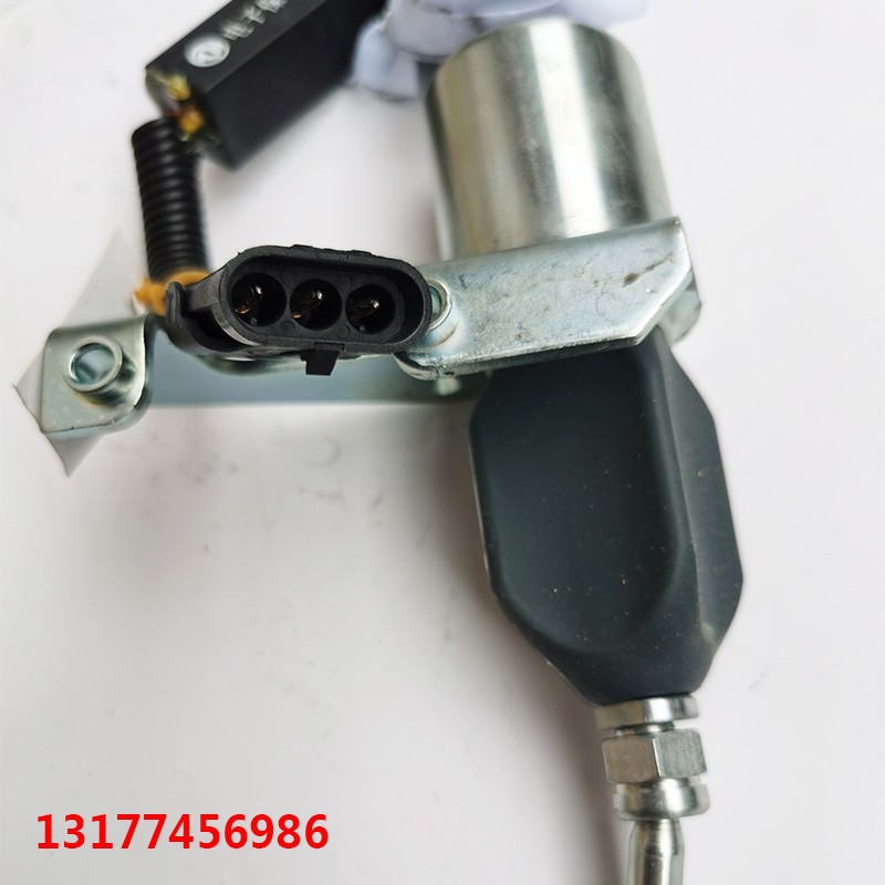 适配康明斯发动机卡车断油电磁阀汽车熄火开关控制器4942879机械