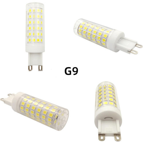 9W陶瓷G9E11E12E14E17BA15D高亮led多接口220V110V可调光小灯泡