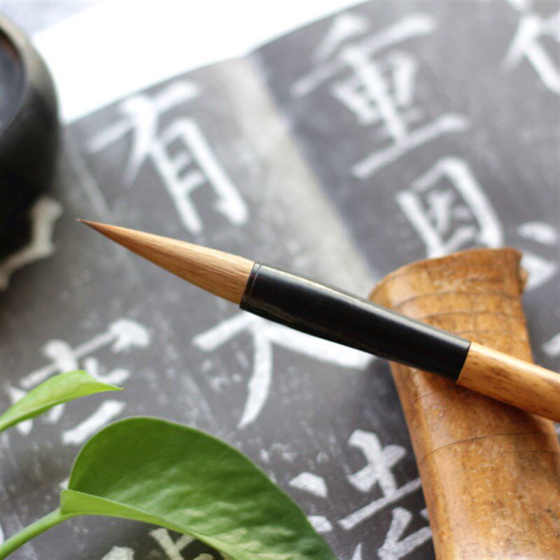 狼颖天纵-纯狼利器楷书行草欧柳二王一路碑帖隶意文宝山狼毫毛笔