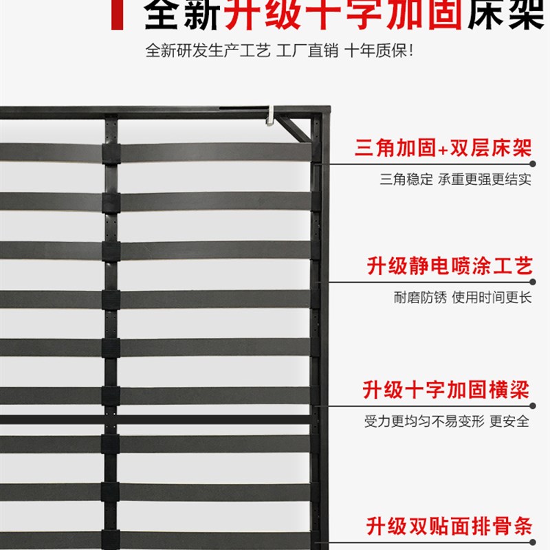 隐形床五金配件家用正翻侧翻阳台折叠床衣柜壁床下翻隐藏床墨菲床