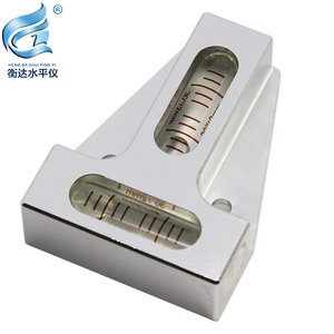 北方衡达 金属双向T型水平仪高精度水平气泡便携式水准仪水准泡