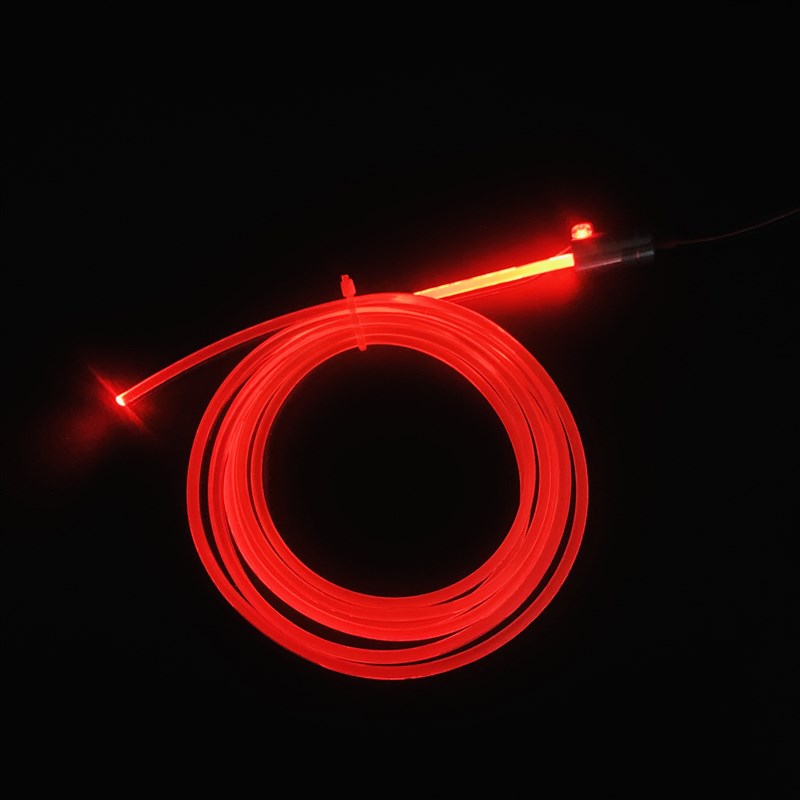 汽车氛围灯光纤灯光源导光光纤LED光源12V光纤小光源导光条光源器图片