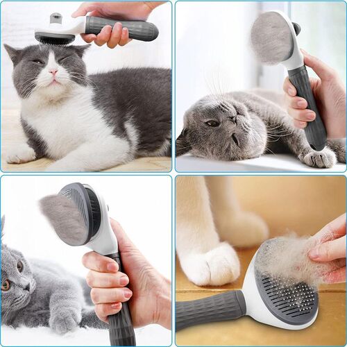 猫梳子去浮毛梳毛刷狗毛脱毛撸猫神器清理长毛专用宠物猫咪用品C