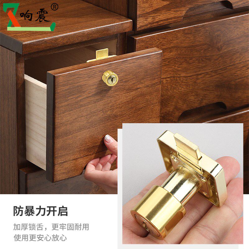 双开柜门锁柜子对开门衣柜通用信报箱钥匙电脑桌抽屉手机柜台信箱图片