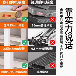 80cm高电脑桌1.6 办公桌子70/80/120/180长方形学生写字桌书桌2米