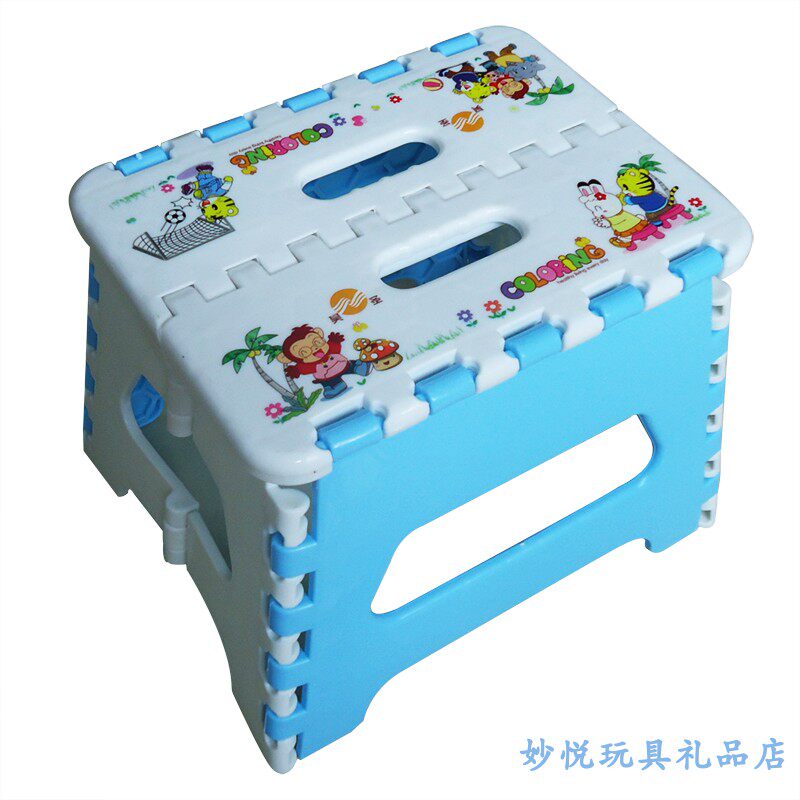 儿童小凳子宝宝矮凳加厚套凳成人换鞋凳塑料板凳小孩脚凳折叠凳椅