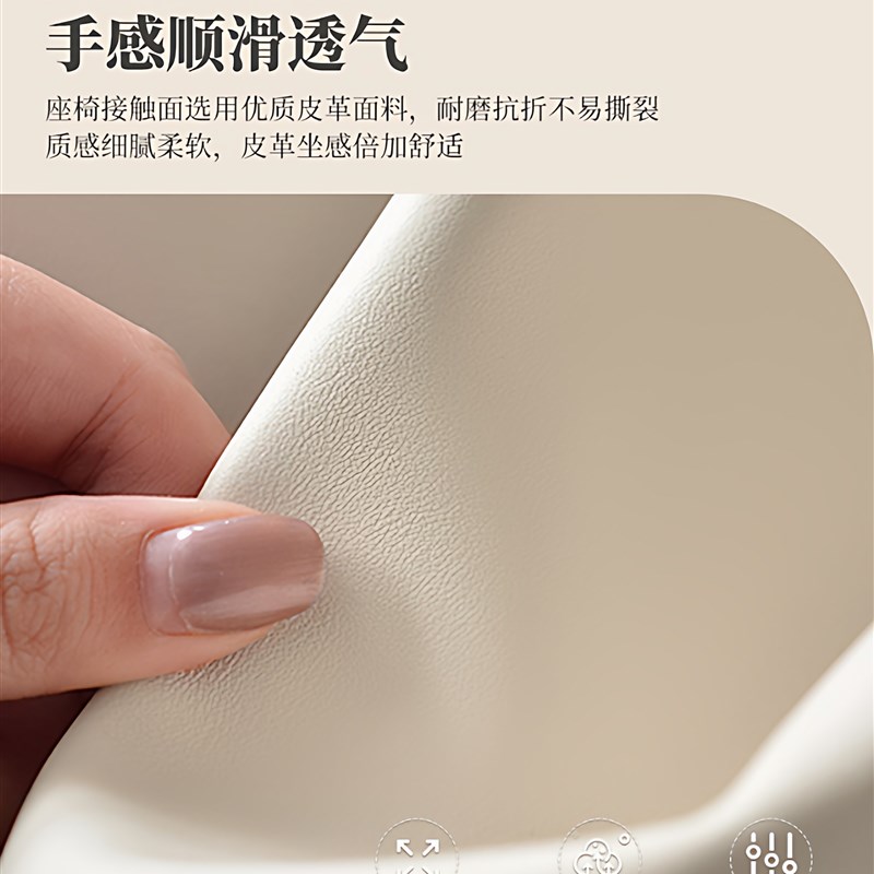 餐椅2026新款家用餐桌靠背椅子高级轻奢意式软包餐凳饭厅客厅桌椅