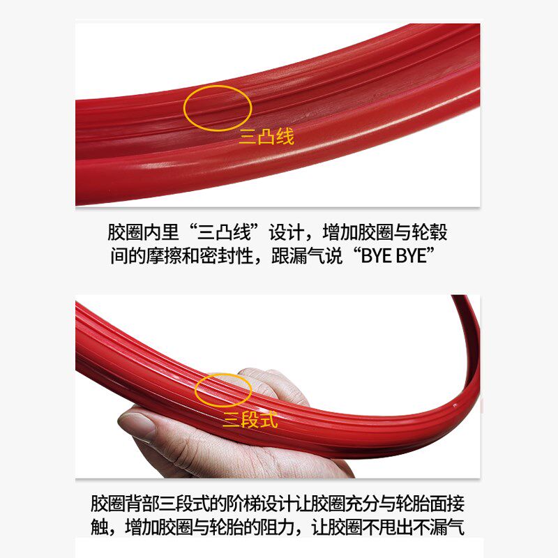 适用于UNIV轮毂保护圈汽车防撞装饰条剐蹭一体式尼龙轮毂防护改装