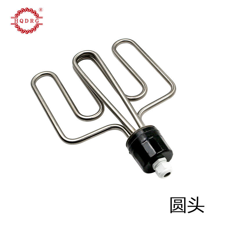 扁头圆头蒸饭柜电热管380V220V蒸饭箱加热管蒸箱蒸饭车发热管12KW