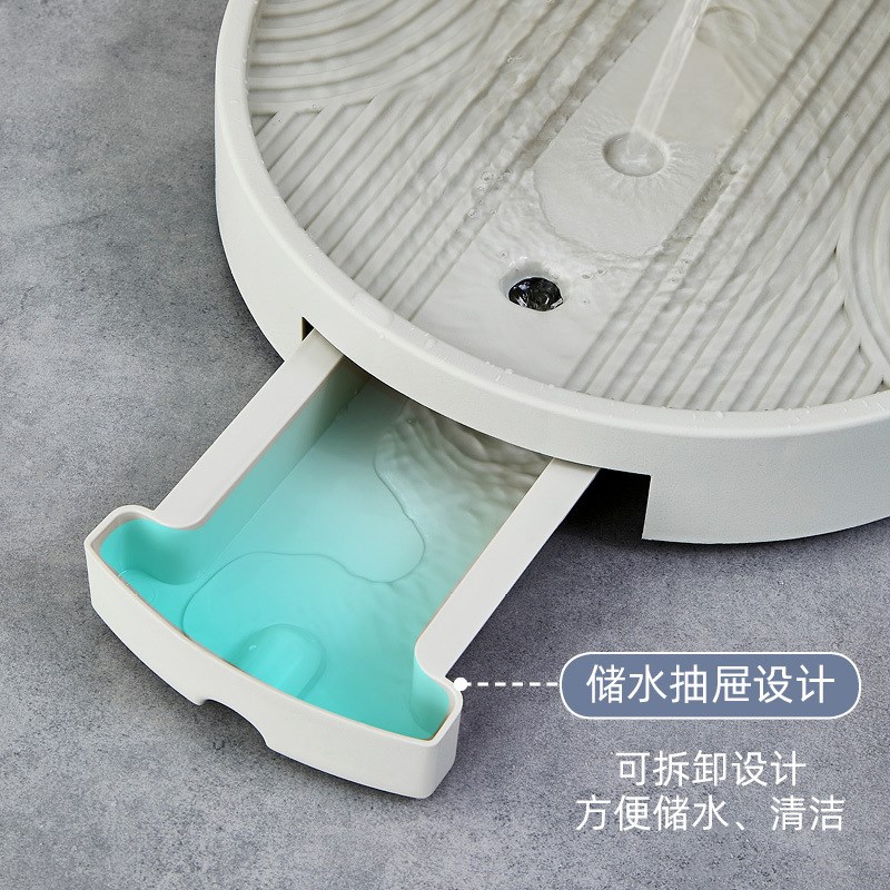 花盆托盘带轮移动透气托架客厅可储水新款圆形底座塑料加厚底托