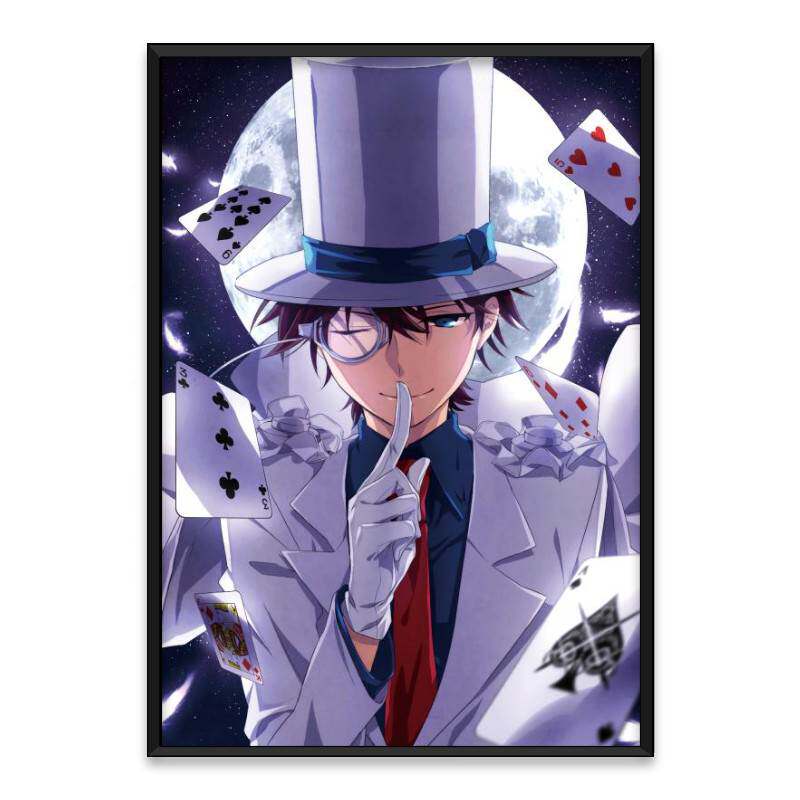 怪盗基德动漫装饰画相框摆画卧室办公室挂画床头柜桌面创意摆件