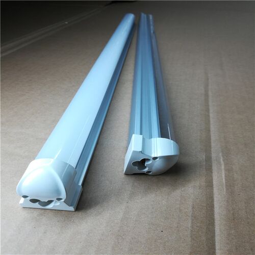 LED彩色灯管T5T8灯座一体化彩光条形日光管户外防水红蓝紫黄冰蓝