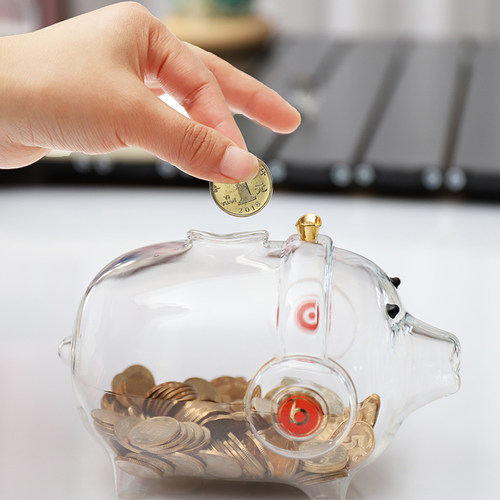 儿童礼物储蓄罐可爱存钱罐金猪储蓄罐情侣节日礼物客厅家居摆件