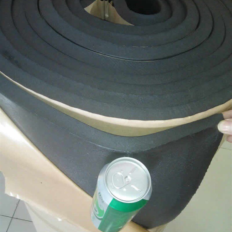 橡塑板阻燃保温隔热棉墙体隔音棉自粘室内屋顶防晒防水冻铝箔海棉
