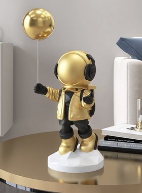 太空人摆件家居装饰品宇航员客厅玄关酒柜办公室桌面生日乔迁礼物