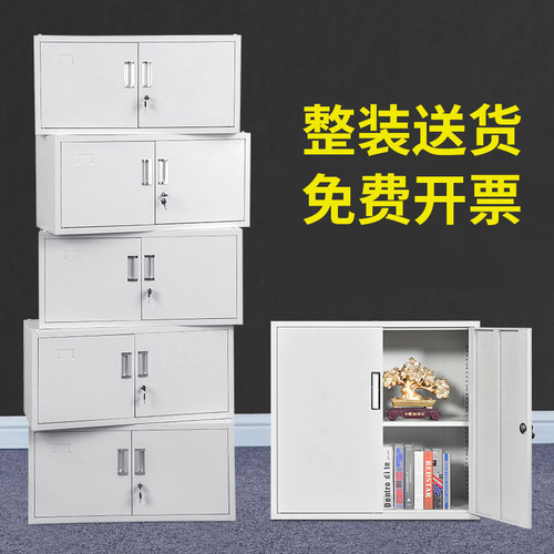 钢制文件柜铁皮柜资料柜财务单节凭证柜办公室档案储物小柜子带锁