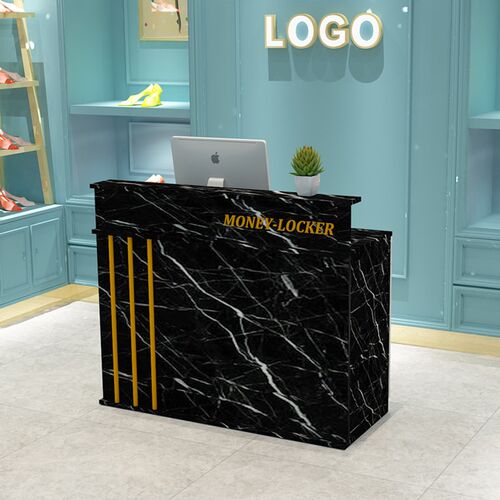 收银台柜台现代简约服装店便利店小型店铺吧台柜台商用前台接待台