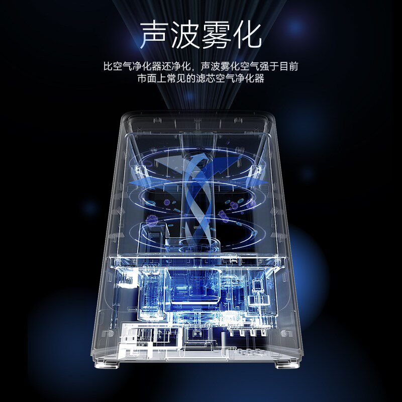 CICIERO家用静音香薰加湿器孕妇婴儿卧室客厅冷热两用大雾量加湿