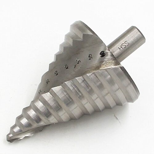 精工6-60mm大尺寸开孔器高速钢螺旋槽阶梯宝塔钻三角钻多功能钻头