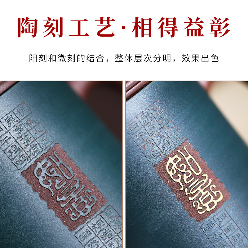 宜兴紫砂杯纯全手工带过滤茶杯原矿杯子功夫茶具泡茶杯大容量办公