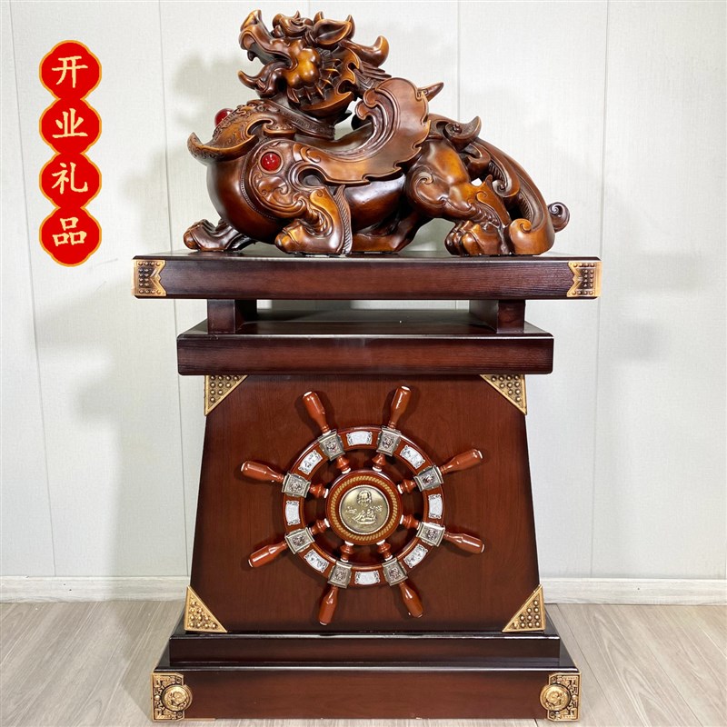招财金蟾貔貅落地摆件金蝉皮丘装饰品开业送礼物工厂乔迁开业礼品