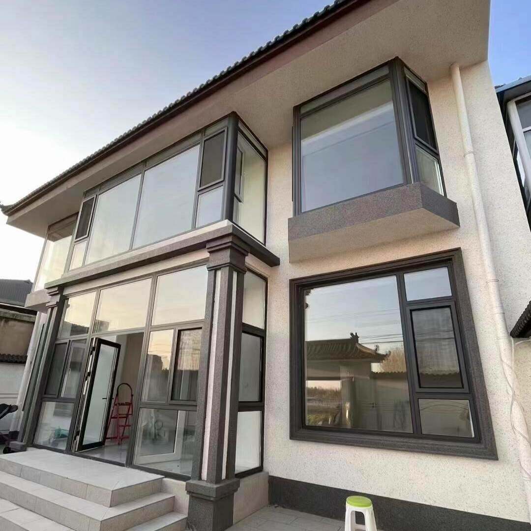 厦门自建房窗户铝合金推拉门窗封阳台隔音隔热双玻璃断桥铝平开