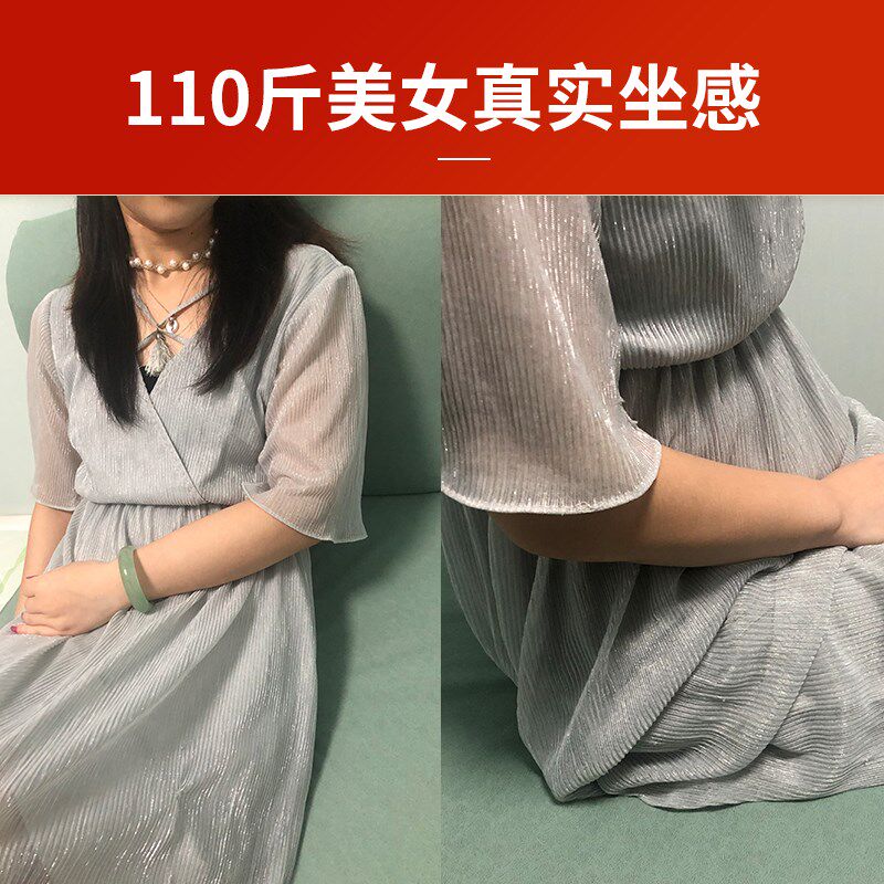 加厚加硬高密度沙发垫子实木红木布艺订做海绵座椅坐垫带靠背定制