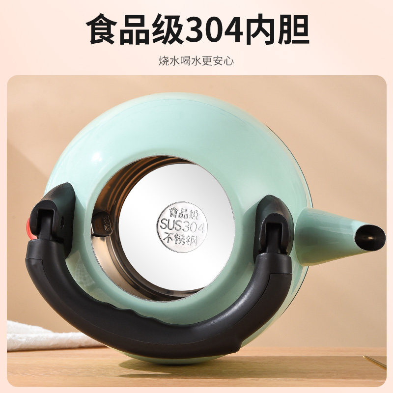 304不锈钢电热水壶大容量5L快速壶家用自动断电加厚分体防干烧壶