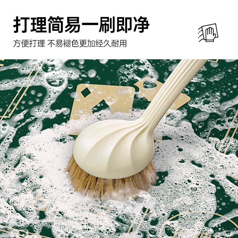 桌布免洗吸水高级感麻将机桌垫掼蛋打扑克牌专用加厚消音防滑牌垫图片